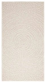 ZIZUR krém juta hatású beltéri és kültéri szőnyeg 80x150 cm