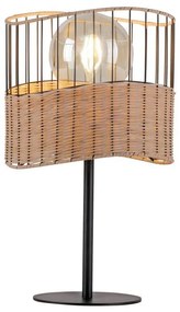 Leuchten Direkt 11150-79 - Asztali lámpa REED 1xE27/60W/230V