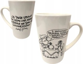 András Tejes bögre Porcelán nyomott mintával 370