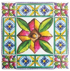 Műanyag tányéralátét szett 6 db-os 37x37 cm Costiera – Villa d'Este