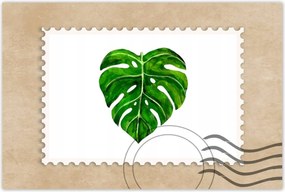 Poszterek 60x40 Modern levél motívum