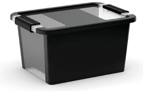 KIS Tároló doboz BI BOX M 26l, fekete