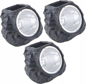 3 db-os napelemes Led kerti lámpa szett Solar 48505 Eeglo