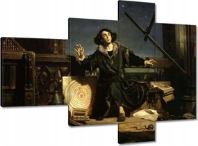 Vászonkép 100x70 Csillagász Kopernikusz Beszélgetés