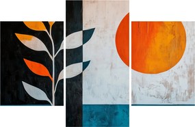 Kép - Növény és nap absztrakciója (90x60 cm)