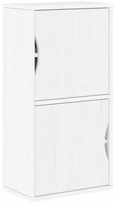 oldalsó szekrény ODDA fehér 40x24x79 cm tömörfa fenyőfa