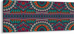 A díszítő absztrakció képe (120x50 cm)