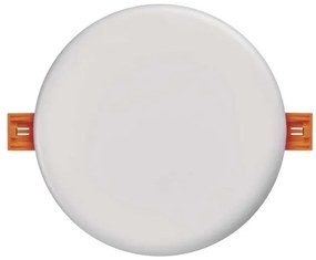 LED panel 125mm, kör alakú, beépíthető, fehér, 11W neutrális fehér, IP65 71803