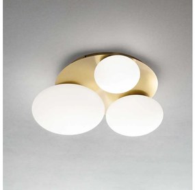 Ideal Lux - LED Mennyezeti lámpa NINFEA 3xGX53/9W/230V arany