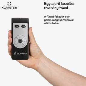Blumfeldt CosmicBeam Ultra, infravörös hősugárzó, 2200 W, IPX4, távirányítás, fekete