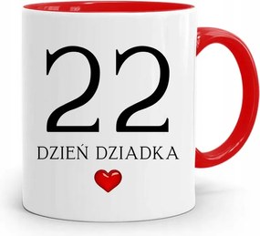 Piros Bögre Nagypapának Nagypapa Napjára 22 db fényképes nyomattal