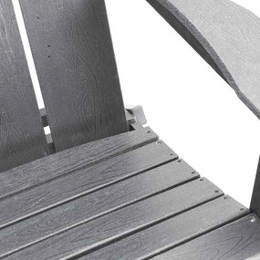 Kerti pihenő bútor 2 pcs Világosszürke 74.5 x 80.5 x 90cm