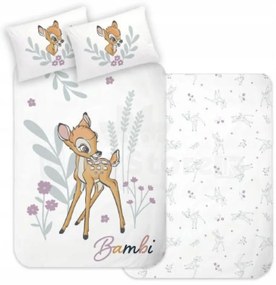 Disney Bambi in Bloom gyerek, ovis ágyneműhuzat 100x135 cm, 40x60 cm