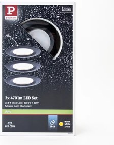 Paulmann 94473 - KÉSZLET 3xLED/6W IP44 Fürdőszobai beépíthető lámpa NOVA 230V