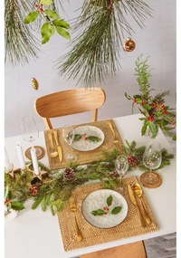 Rattan tányéralátét 40x30 cm - Tiseco Home Studio