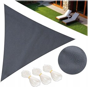 Napvitorla háromszögletű 7m2 Plonos PL-886 szürke Plonos