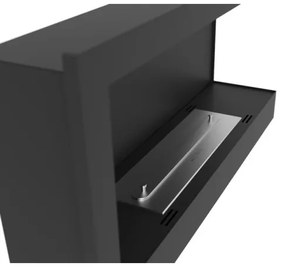 InFire - Sarok BIO kandalló 45x90 cm 3kW fekete
