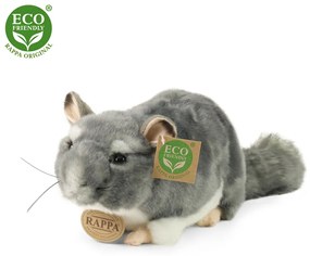Rappa Plüss csincsilla, 21 cm ECO-FRIENDLY