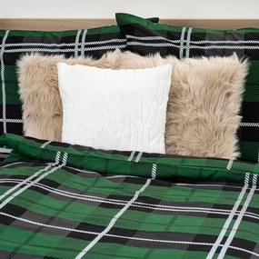 4Home Green Classic pamut párnahuzat, 140 x 220 cm, 70 x 90 cm, 140 x 220 cm, 70 x 90 cm