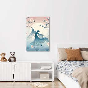 Kép elegáns tánc virágos reggelen