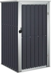 vidaXL antracit horganyzott acél kerti szerszámtároló 88 x 89 x 161 cm