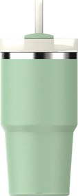 Zsályaszínű rozsdamentes acél termosz szívószállal 600 ml Quencher H2.0 FlowState Tumbler Pistachio – Stanley