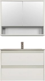 Porto 80 komplett fürdőszoba bútor fehér színben