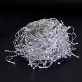 Brilagi - Kültéri karácsonyi LED fényfüzér, 400 db LED, 8 üzemmód, 23 m, IP44 védelem, hideg fehér