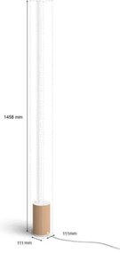 Philips Hue SIGNE LED RGBW állítható állólámpa 29W 230V 2000-6500K