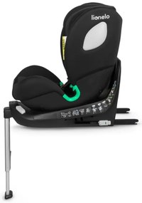 Lionelo - BRAAM i-Size forgatható autósülés bázissal, 40-150 cm, fekete karbon