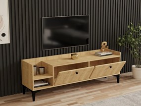 TV asztal/szekrény Bukumi (zafír tölgy) . Akció -23%. 1095272