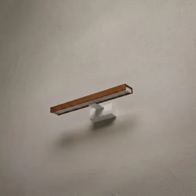 Brilagi - LED fürdőszobai tükörvilágítás 3 az 1-ben WOODY MIRROR LED/8W/230V IP44 fehér/tölgy cseresznye