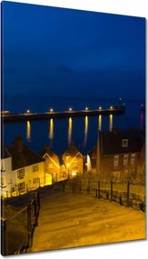 Vászonkép 80x120 Séta az éjszakában