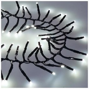 Solight 1V11-W - LED Karácsonyi lánc 576xLED/8 funkció 8m IP44 hideg fehér + távirányító