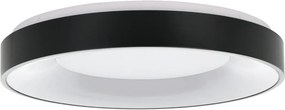 Eglo 55802 - LED dimmelhető mennyezeti lámpatest 4xLED/8,1W/230V átm. 48 cm fekete + távirányító