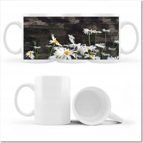 Margaretka mintás bögre