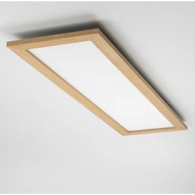 Brilagi - LED Mennyezeti lámpa SLIMFRAME WOOD LED/58W/230V 124x34 cm barna