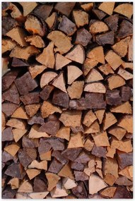 Poszterek 80x120 Kandalló fa