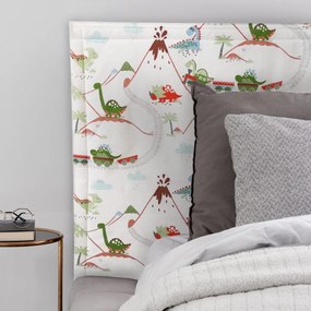 Falvédő gyerekszobába - dinók (zöld)