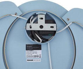 Gyerekszoba fali lámpa kék LED-del, 3 fokozatban dimmelhető - Ellie az Elefánt