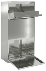 Csomagleadó doboz 44x22x82 cm Galvanizált acél
