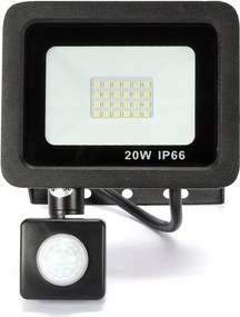 DOMENOLED 21 HALOGEN Kültéri Reflektor Fekete LED IP65