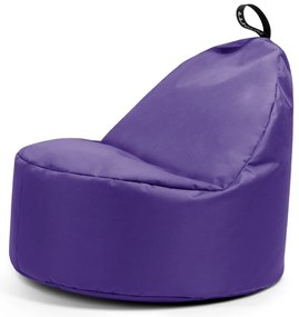 Lila babzsákfotel Round XL – So Soft?