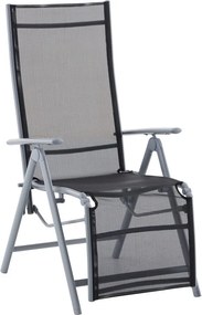 Fekete fém kerti szék Ariola – Garden Pleasure