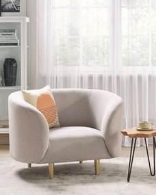 Fotel Leon (bézs + arany). 1080989