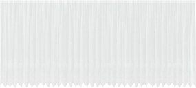 vidaXL Csipkés Függöny függönyökkel Fehér 200 x 900 cm Poliészter