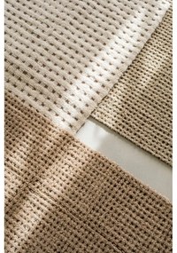 Natúr színű mosható-kézi szövésű gyapjú futószőnyeg 80x230 cm Unexpected Wool – Lorena Canals