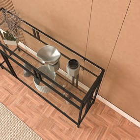 Konzolasztal Venedik - Black 100