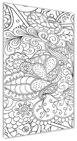 Akrilkép Háttér zentangle oav-122077054