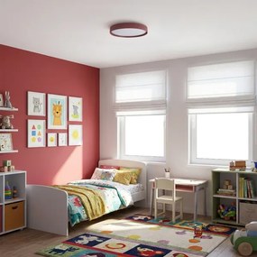 Brilagi-LED Fényerőszabályozható mennyezeti lámpa LUCIA LED/60W/230V Ø 59 cm piros + távirányító